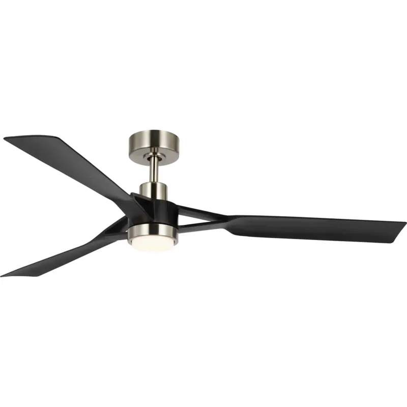 Progress Lighting Belen 60" 3 Blade Indoor LED Ceiling Fan with Remote Modern