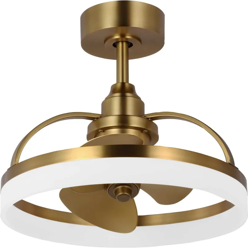 Modern Progress Lighting Shear 20" 3 Blade Indoor LED Ceiling Fan