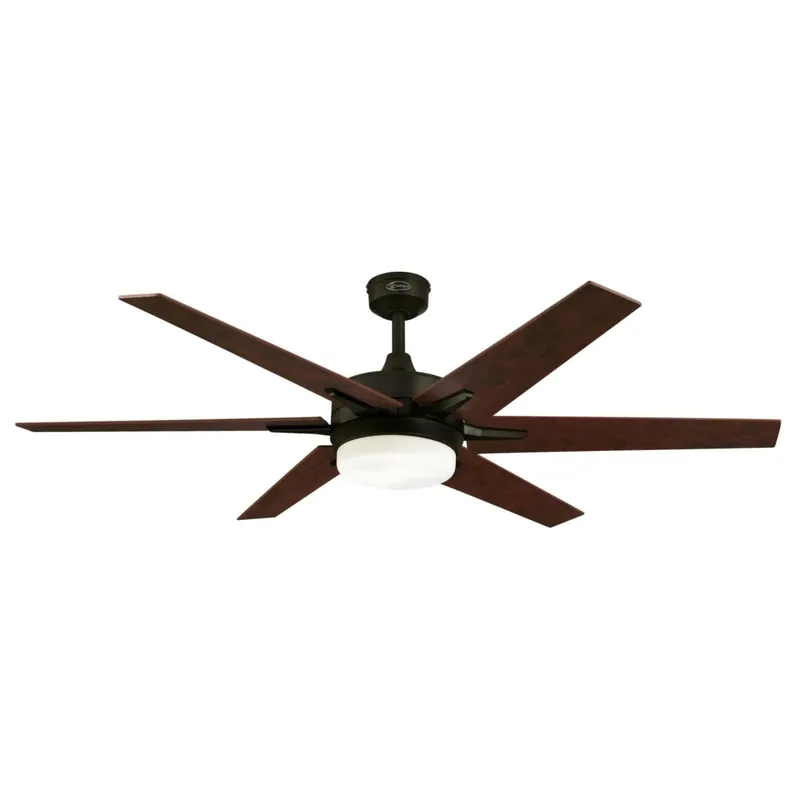 Westinghouse Cayuga 60" 6 Blade Smart LED Indoor Ceiling Fan with Remote Control - Black / Bronze Mega Sale