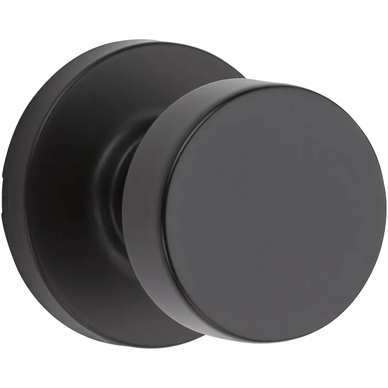 Trusted Brand Kwikset Pismo Passage Door Knob Set with Round Rose