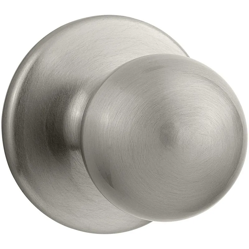 Kwikset Polo Passage Door Knob Set with Round Rose Handmade
