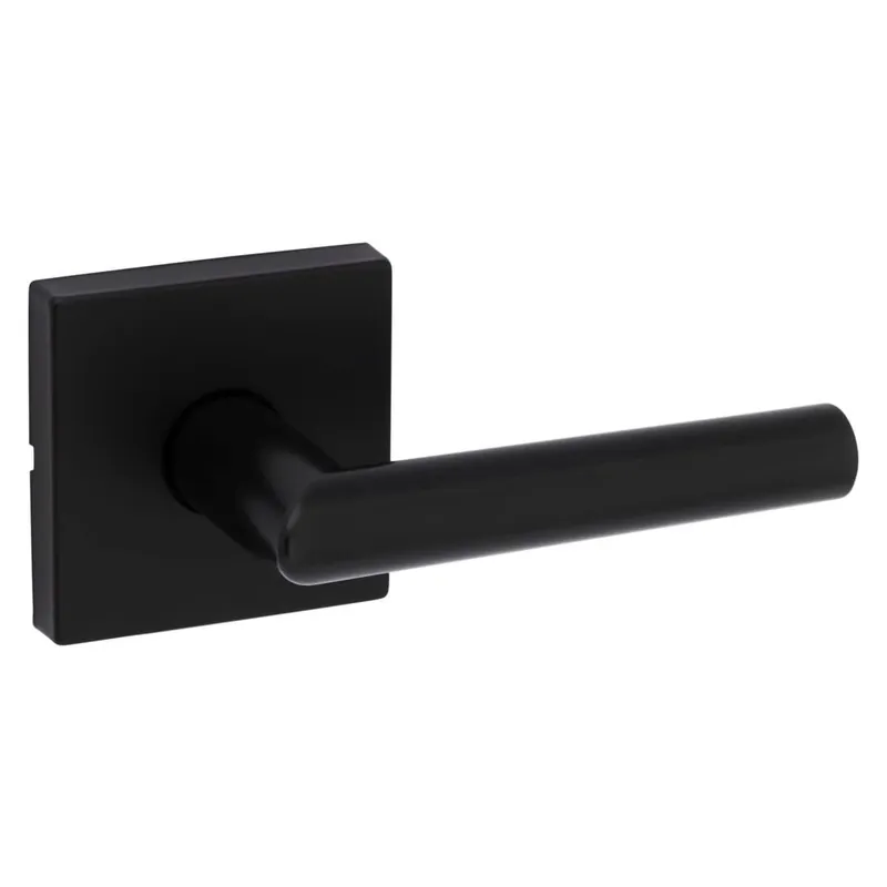Save Now Kwikset Milan Passage Door Lever Set with Square Rose