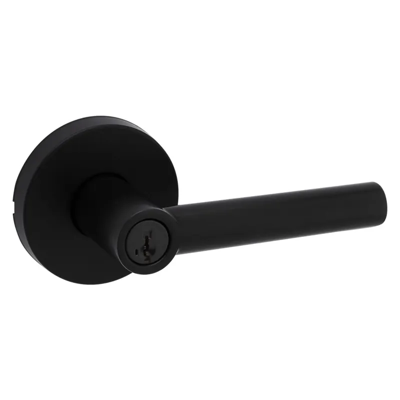 Kwikset Milan Single Cylinder Keyed Entry Door Lever Set with Round Rose and SmartKey Best Price