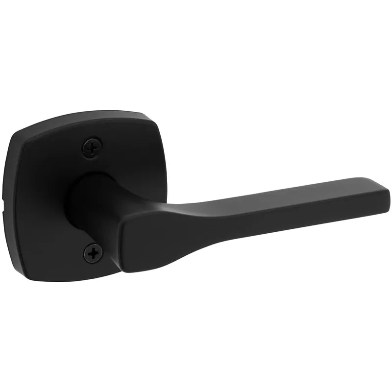 Kwikset Tripoli Non-Turning One-Sided Dummy Door Lever with Square Rose Buy Online