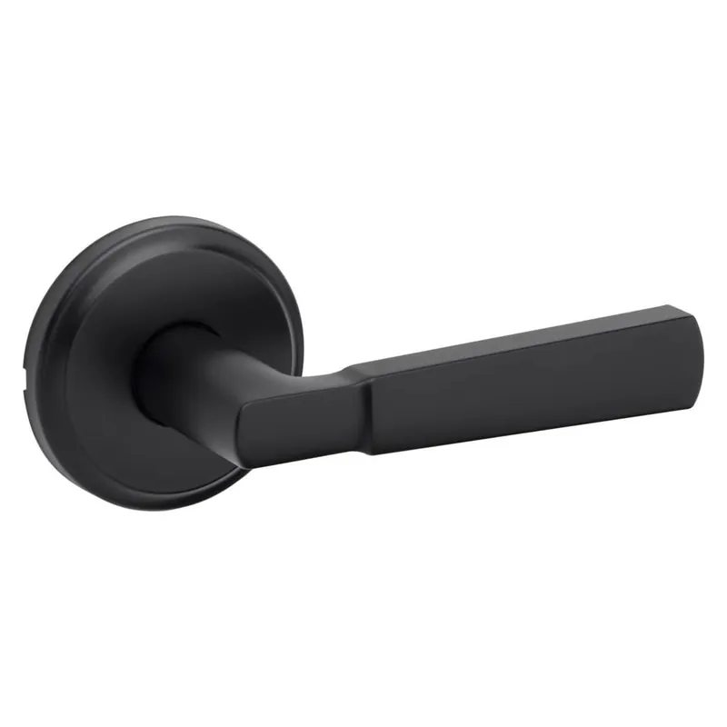 Trending Kwikset Perth Passage Door Lever Set with Round Rose
