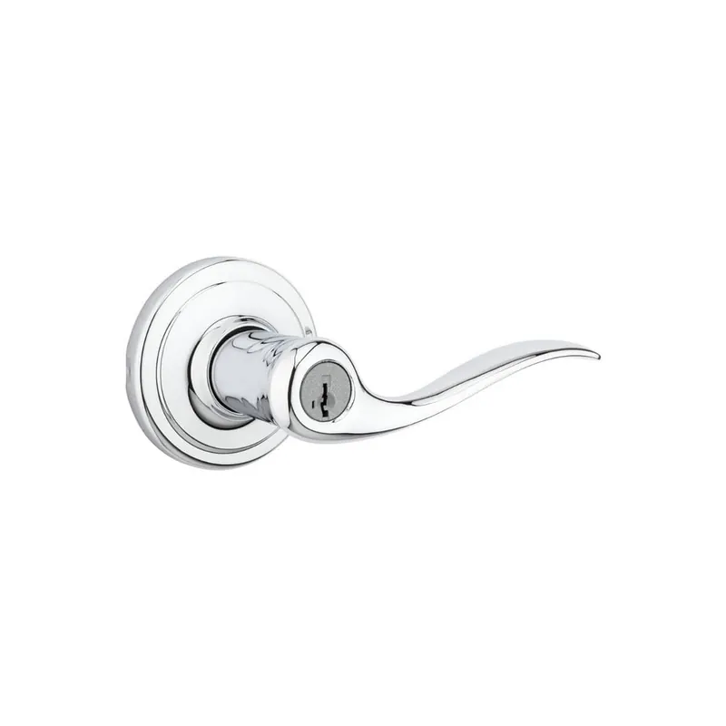Same Day Shipping Kwikset Signature Series Tustin Keyed Entry Door Leverset