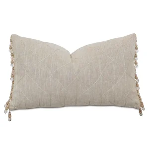 EVIE EMBROIDERED DECORATIVE PILLOW - Included in: Evie High Quality