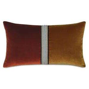 Direct From Manufacturer SOL COLORBLOCK DECORATIVE PILLOW - Included in: Sol