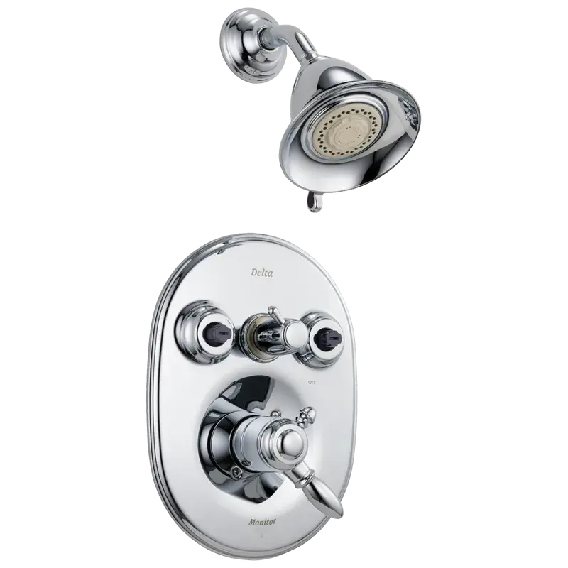 Victorian Monitor® 18 Series Jetted Shower™ Trim in Chrome Money Back Guarantee