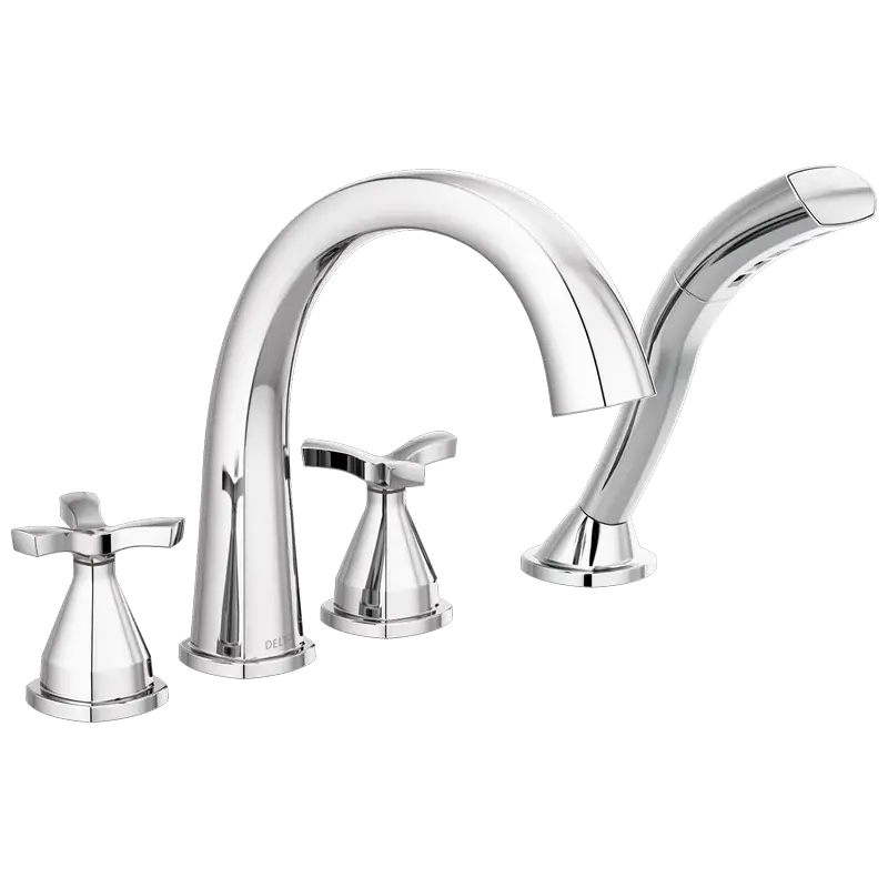 Four Hole Roman Tub Trim in Chrome Today Only
