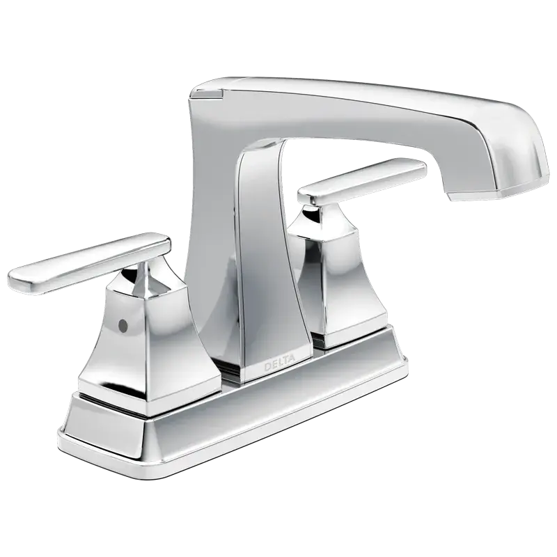 Two Handle Centerset Bathroom Faucet (Recertified) in Chrome Top Rated