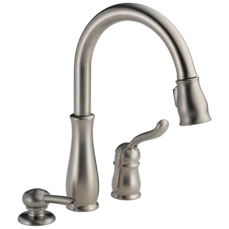 Order Now Pull-Down Kitchen Faucet 1L w/Soap (Recertified) in Stainless
