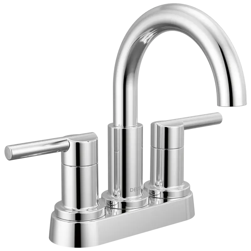 New Release Two Handle Centerset Bathroom Faucet in Chrome