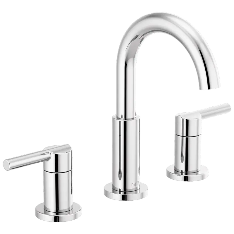 No Minimum Order Two Handle Widespread Bathroom Faucet in Chrome