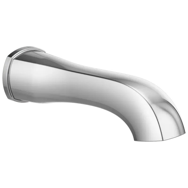 Low Price Non-Diverter Tub Spout in Chrome