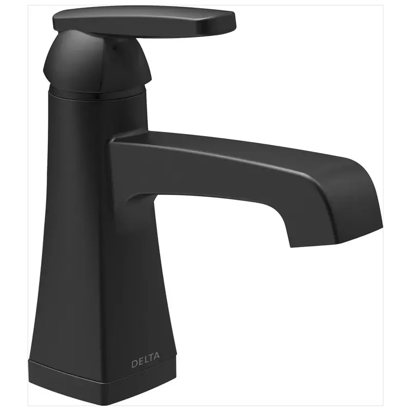 Single-Hole Bathroom Faucet 1L (Recertified) in Matte Black Mega Sale