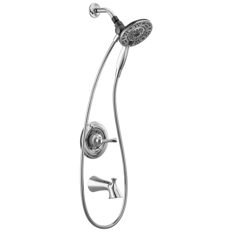 Top Pick Monitor® 14 Series Tub and Shower with WaterSense In2ition® Two-in-One Shower in Chrome