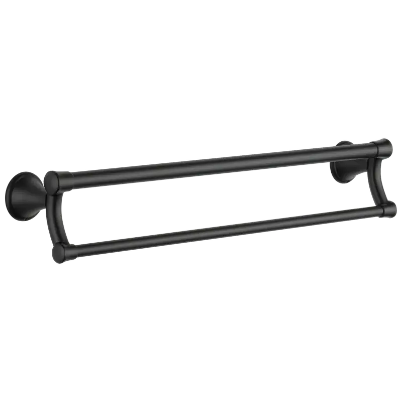 New Arrival Décor Assist Transitional Towel Bar w/ Assist Bar in Matte Black