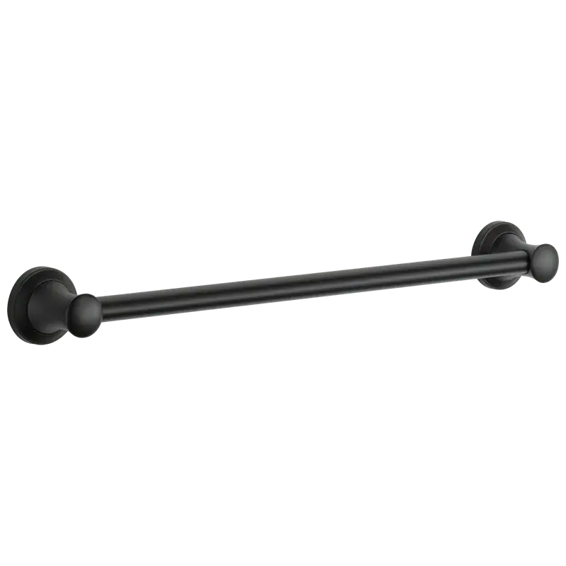 Big Sale 24" Transitional Decorative Grab Bar in Matte Black