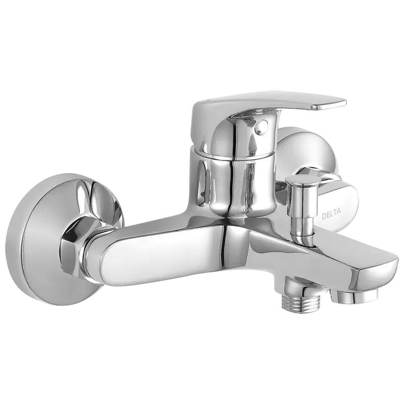 On Wall Tub and Shower - Valve Only in Chrome Trusted Brand