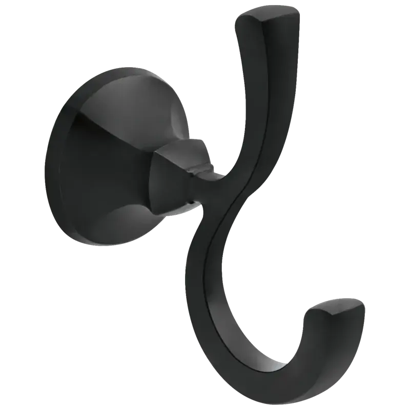 Robe Hook in Matte Black Next Day Delivery