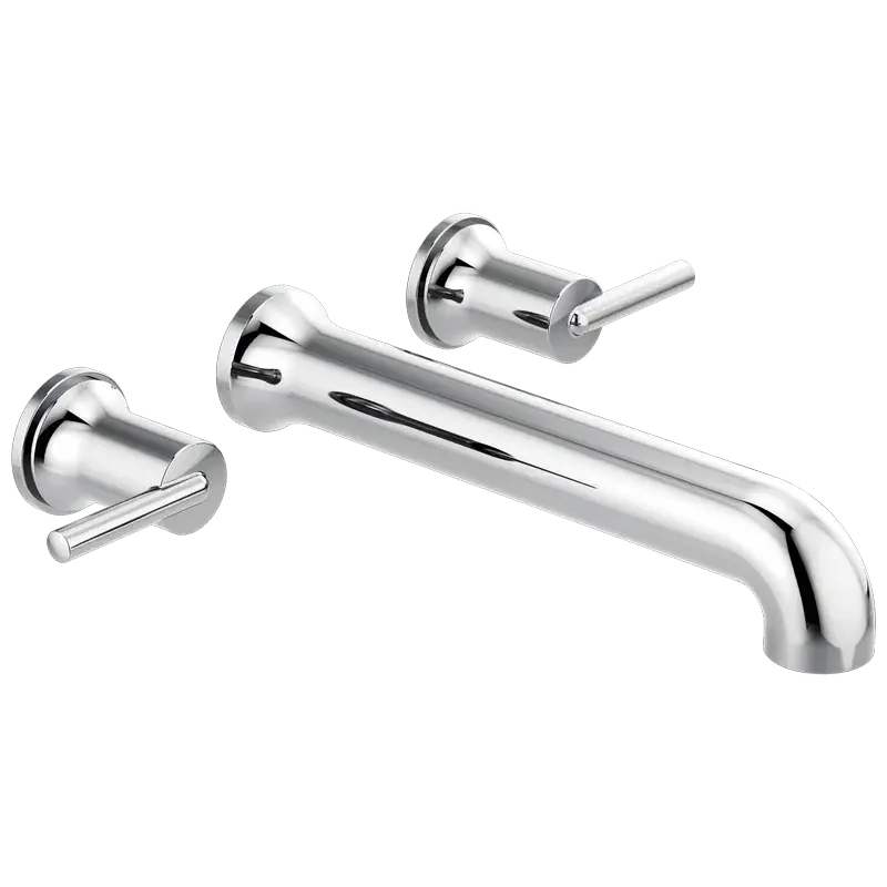 Wall Mounted Tub Filler in Chrome Deal