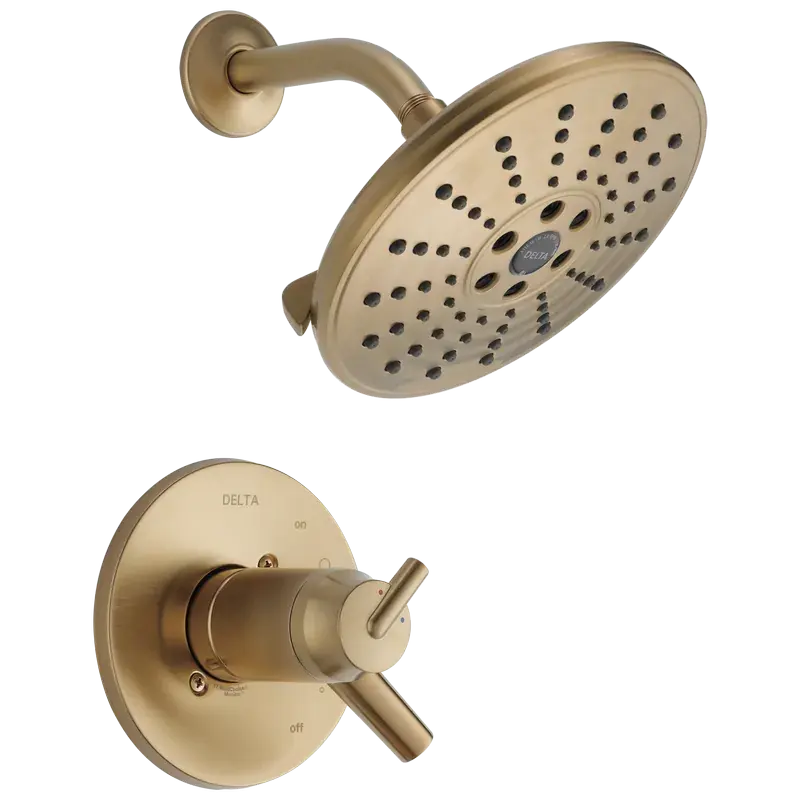 Reduced Price TempAssure® 17T Series H2Okinetic® Shower Trim (Recertified) in Champagne Bronze