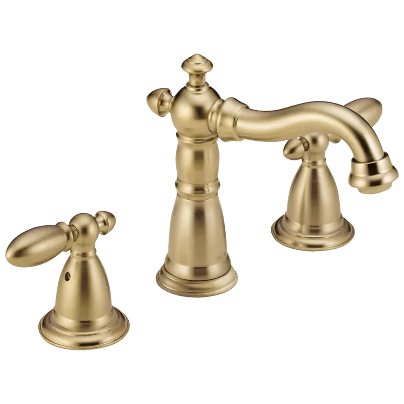 Widespread Bathroom Faucet 2L (Recertified) in Champagne Bronze Genuine