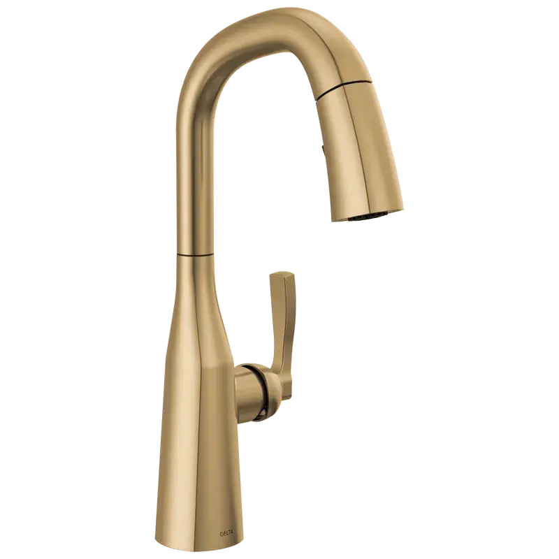 Time-Limited Single Handle Pull-Down Bar/Prep Faucet (Recertified) in Lumicoat® Champagne Bronze