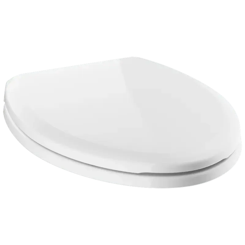 Elongated Slow-Close Toilet Seat in White Bulk Order