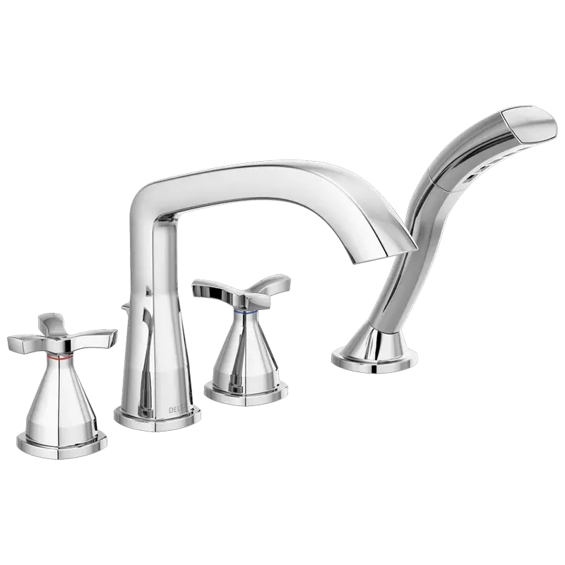Price Drop Roman Tub Trim with Hand Shower in Lumicoat® Chrome