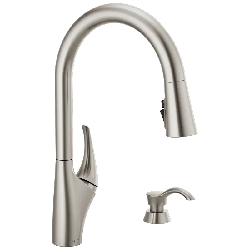 Pull-Down Kitchen Faucet 1L w/Soap (Recertified) in Spotshield Stainless Buy Direct
