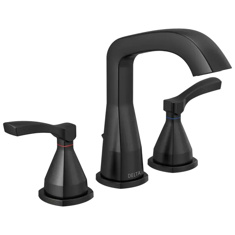 Best Seller Widespread Bathroom Faucet 2L (Recertified) in Matte Black