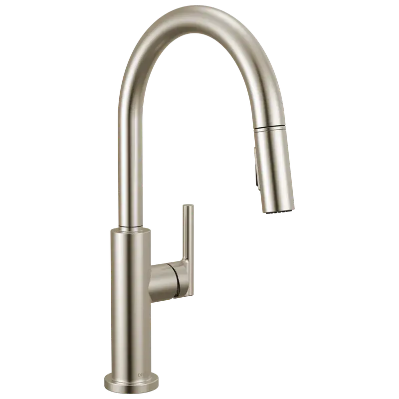 Mega Sale Single Handle Pull-Down Kitchen Faucet in Stainless