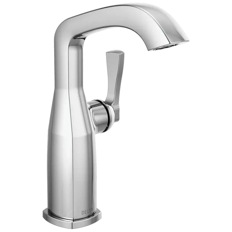 Single Handle Mid-Height Bathroom Faucet in Lumicoat® Chrome Don’t Miss Out