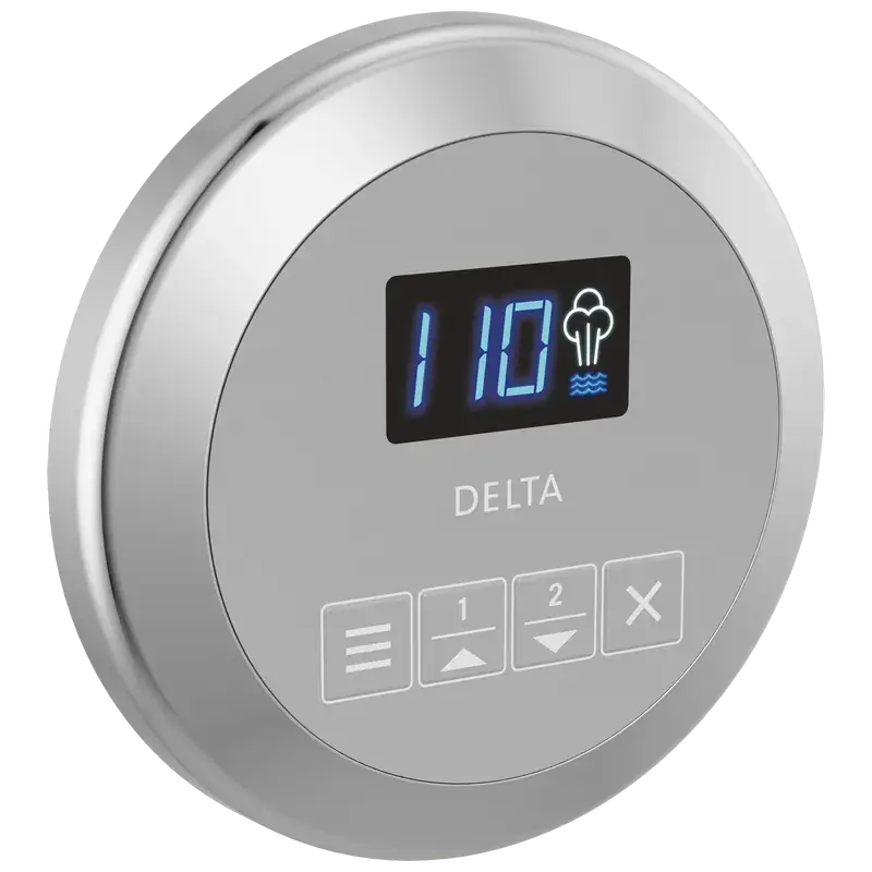 Round Steam Control in Lumicoat® Chrome Grab Now