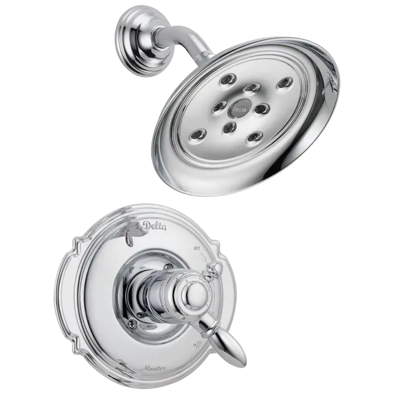 Warranty Included Monitor® 17 Series H2Okinetic® Shower Trim in Chrome