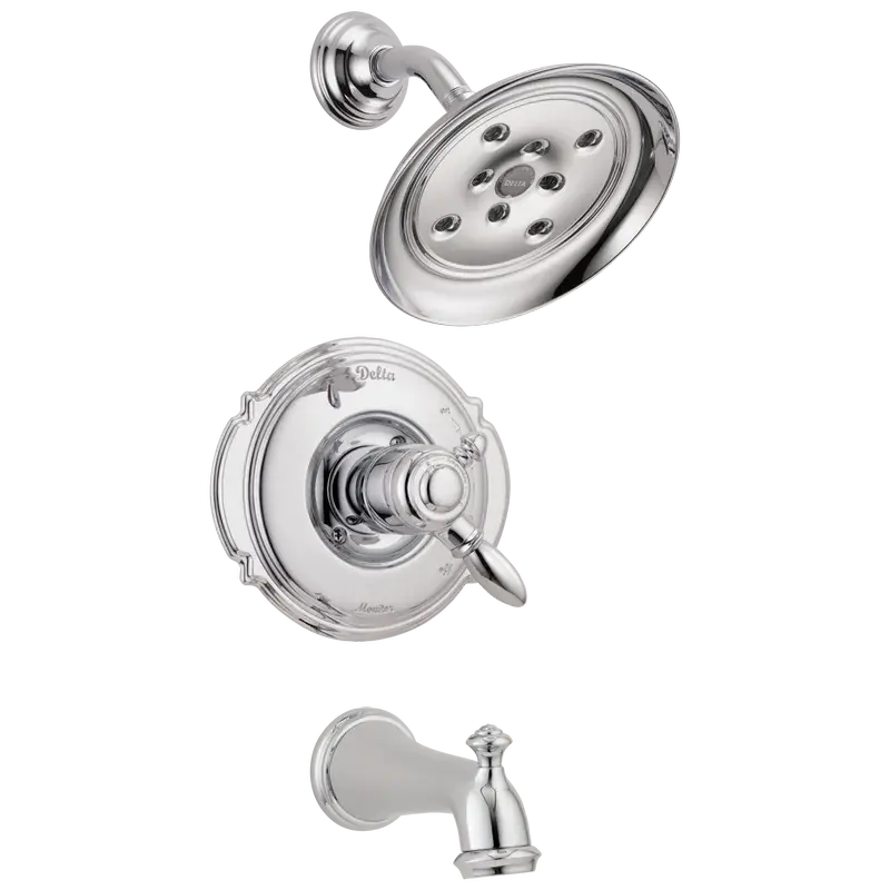 Monitor® 17 Series H2Okinetic® Tub & Shower Trim in Chrome Warranty Included