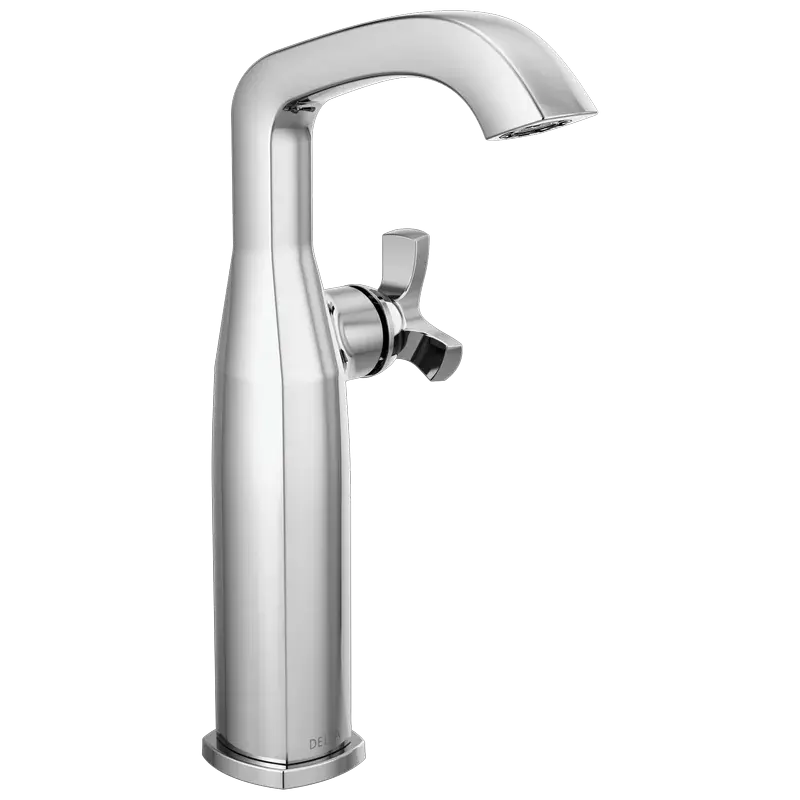 Single Handle Vessel Bathroom Faucet in Lumicoat® Chrome Best Price