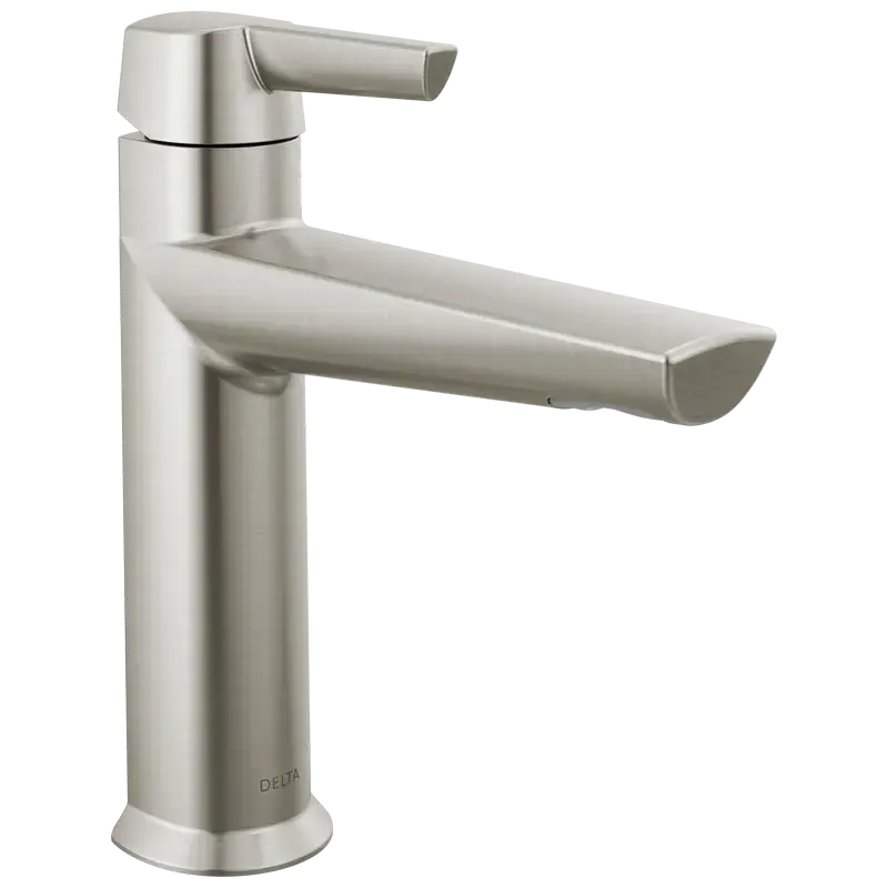 Cheap Single Handle Bathroom Faucet (Recertified) in Lumicoat® Stainless