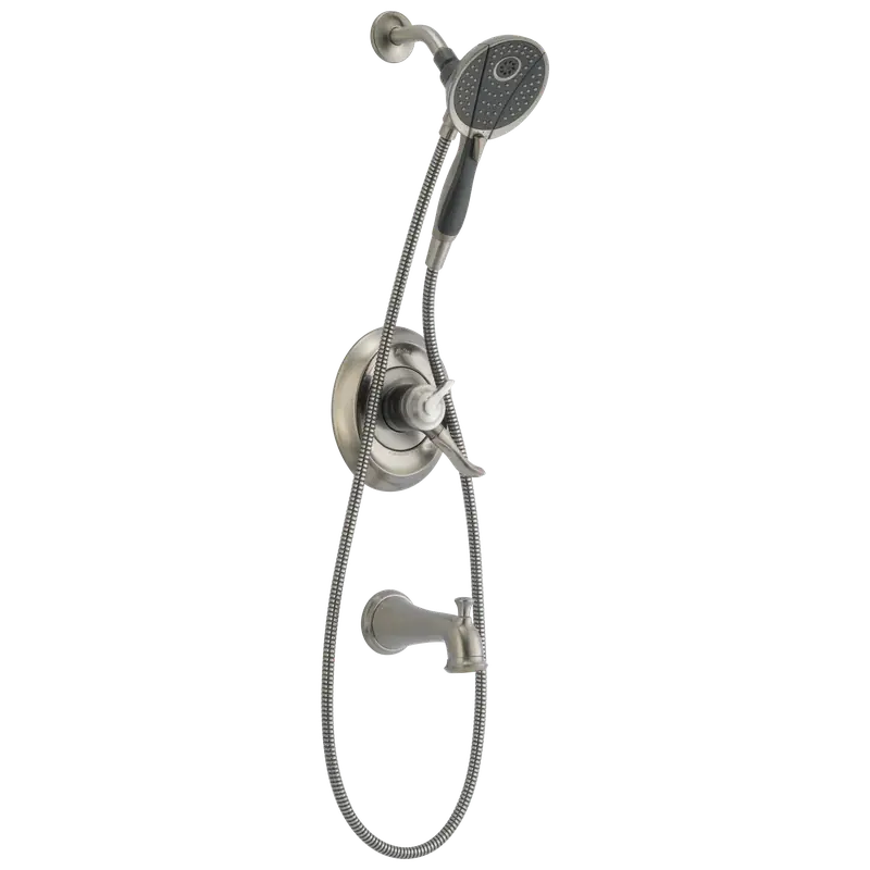 Professional Grade Monitor® 17 Series Shower with In2ition® Two-In-One Shower in Stainless