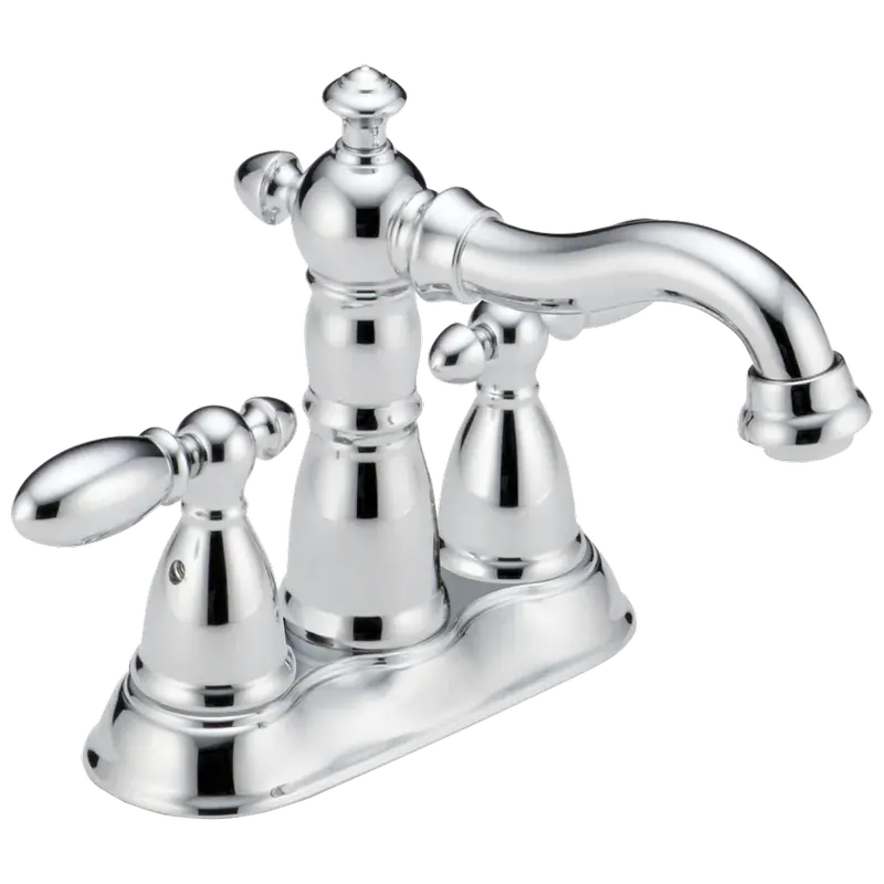 Buy Today Two Handle Centerset Bathroom Faucet in Chrome